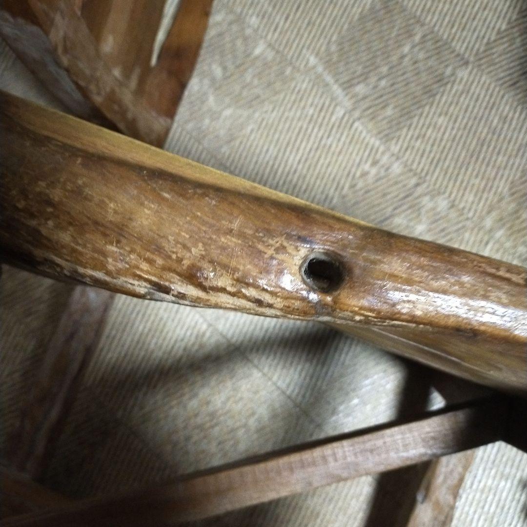 【直接引取り限定!】オールドチーク　無垢材　ナチュラルウッド　チェア　東南アジア