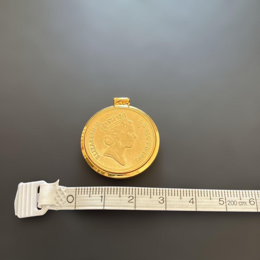 0118-48 ゴールド　ペンダントトップ　　遺産整理