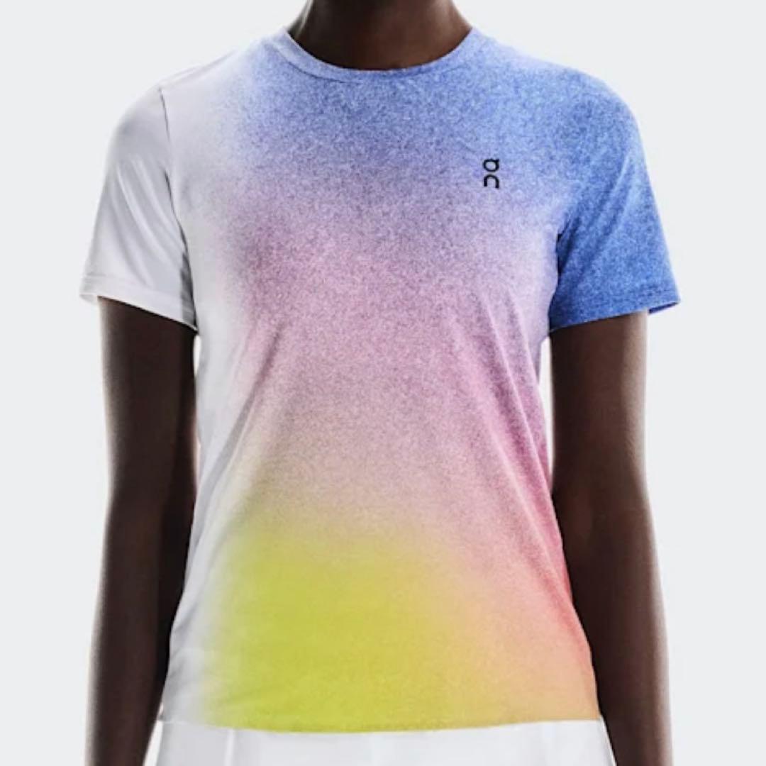 On Court-T テニスウェア ホワイト インディゴ Sサイズ