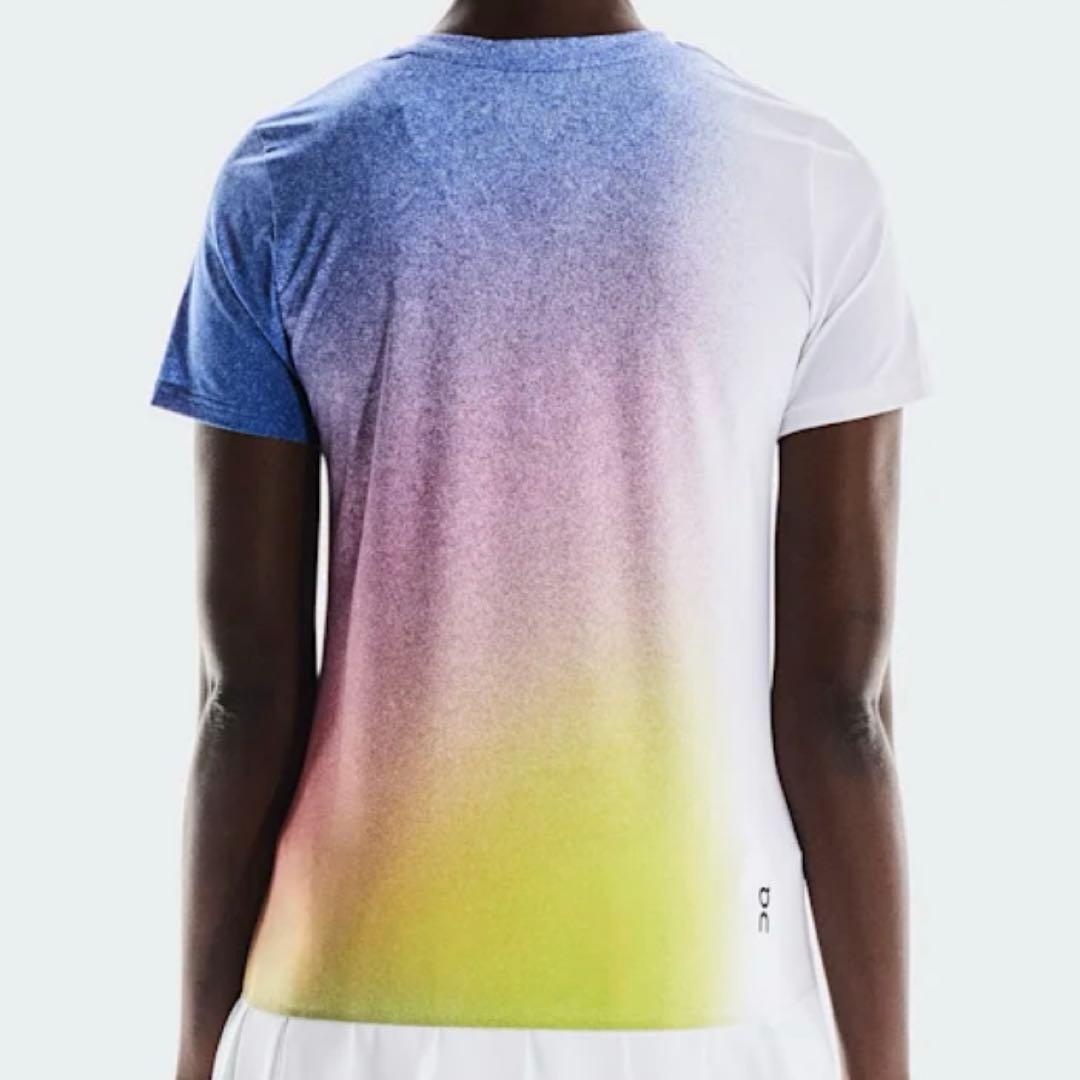 On Court-T テニスウェア ホワイト インディゴ Sサイズ