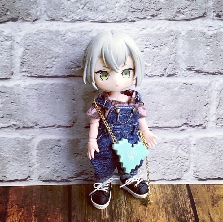 ハートのドール用ショルダー　メルカリショップス