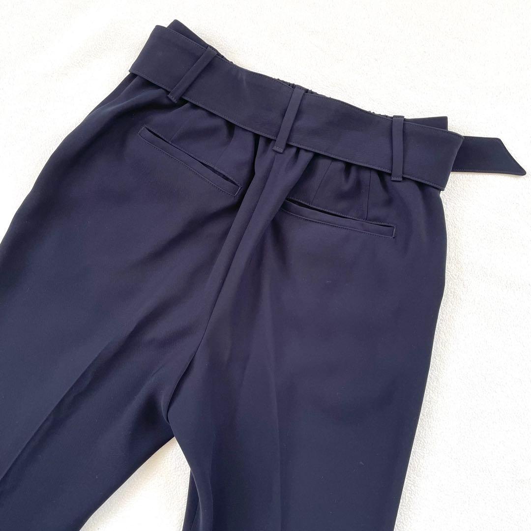 美品✨プラステ ノーカラー パンツ スーツ セットアップ グレー ネイビー