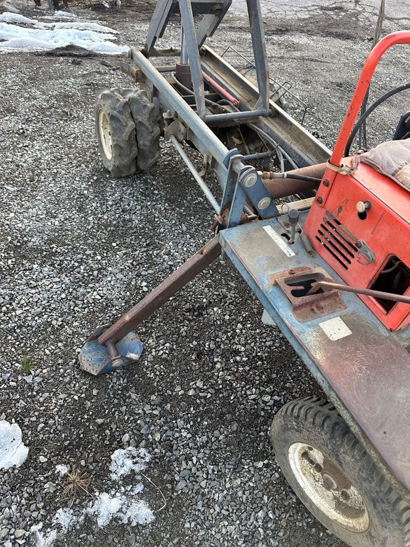 実動 筑水キャニコム　運搬車 油圧ダンプ 油圧リフト　セル付き