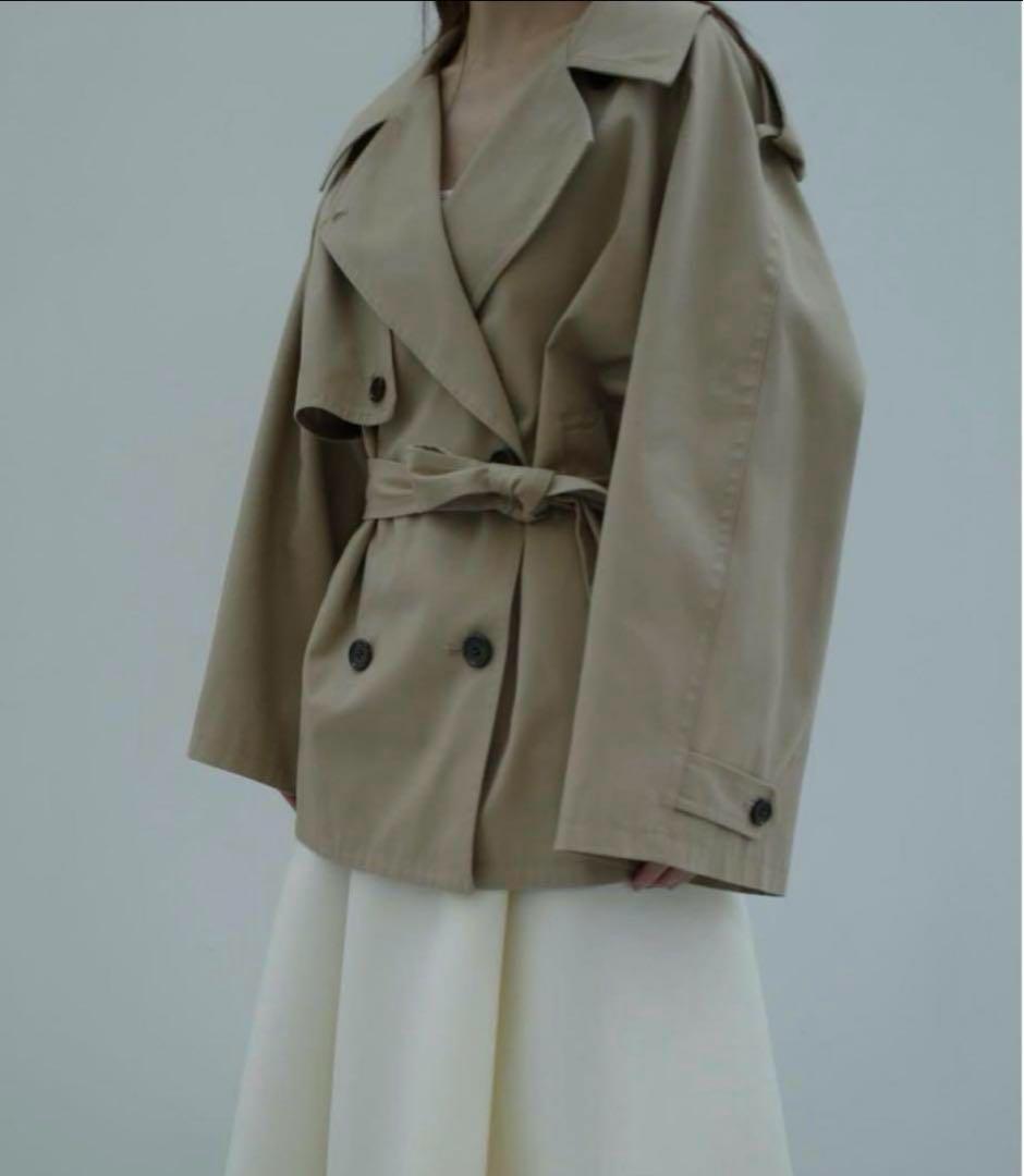 【新品未使用】CLANE OVER SHORT TRENCH COAT