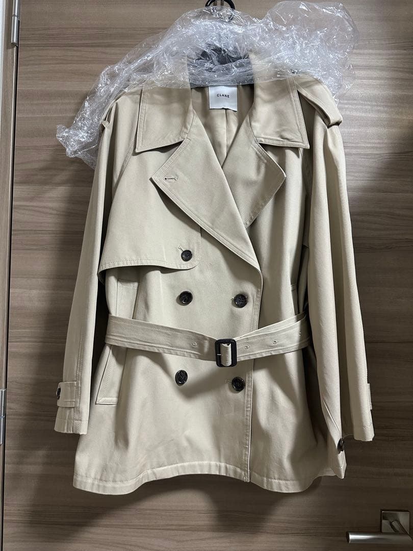 【新品未使用】CLANE OVER SHORT TRENCH COAT