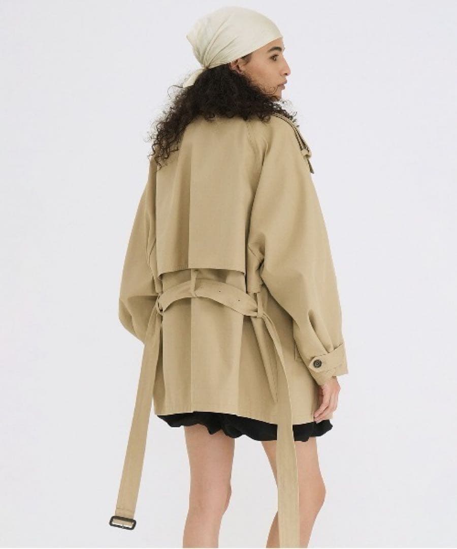 【新品未使用】CLANE OVER SHORT TRENCH COAT