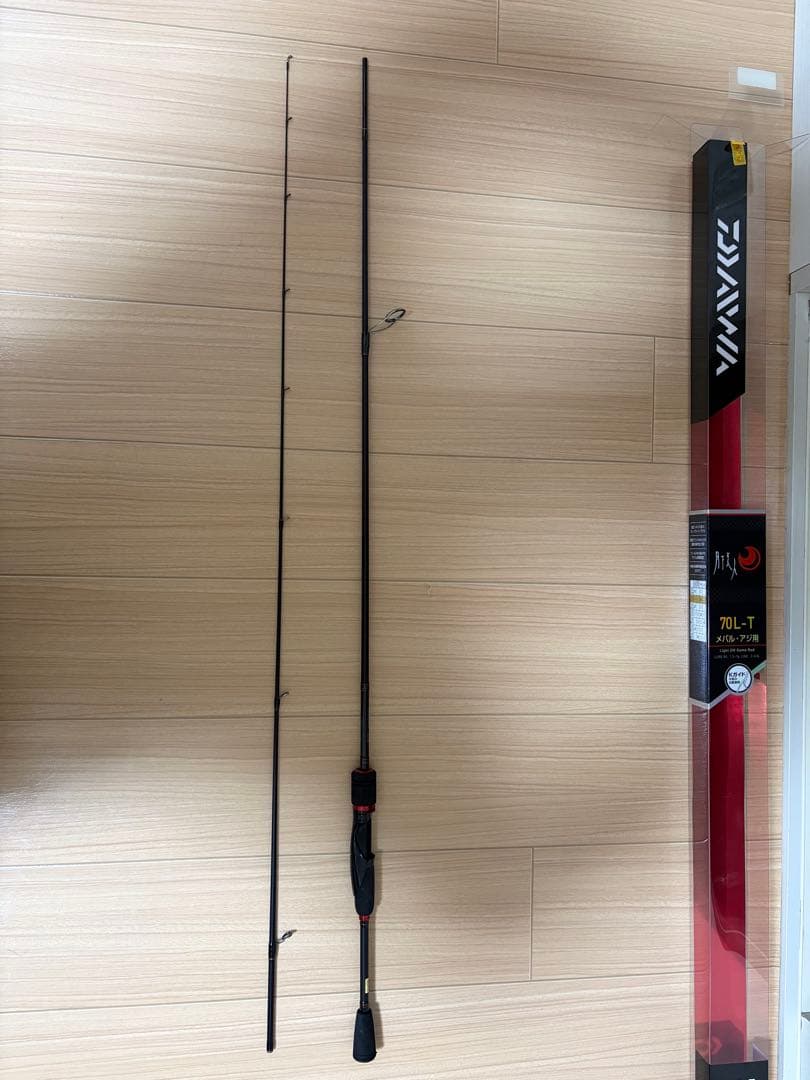 DAIWA ルアーロッド 月下美人 70L-T 外箱、付属品有り