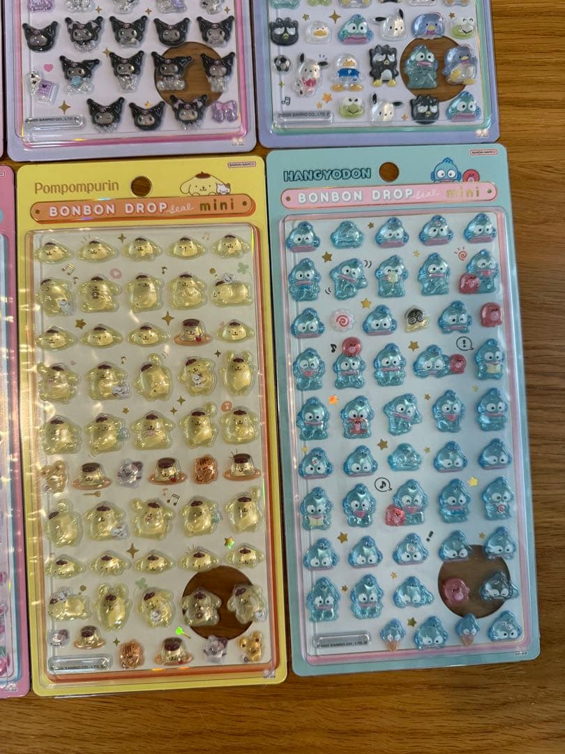 サンリオmini 正規品 8種類セット ボンドロ ボンボンドロップシール