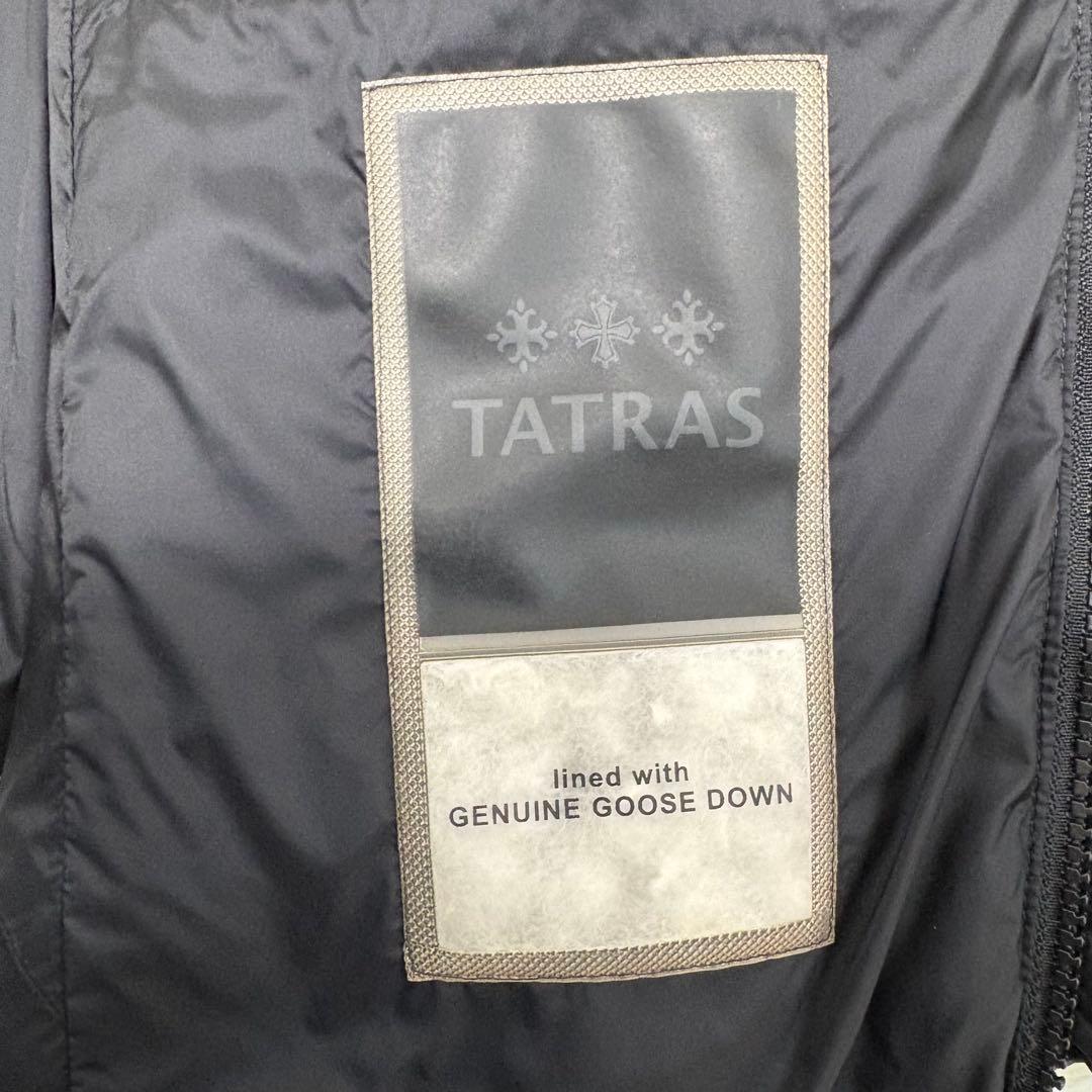 未使用級！TATRAS サルマ 2023年製 ダウンジャケット ファー Lサイズ