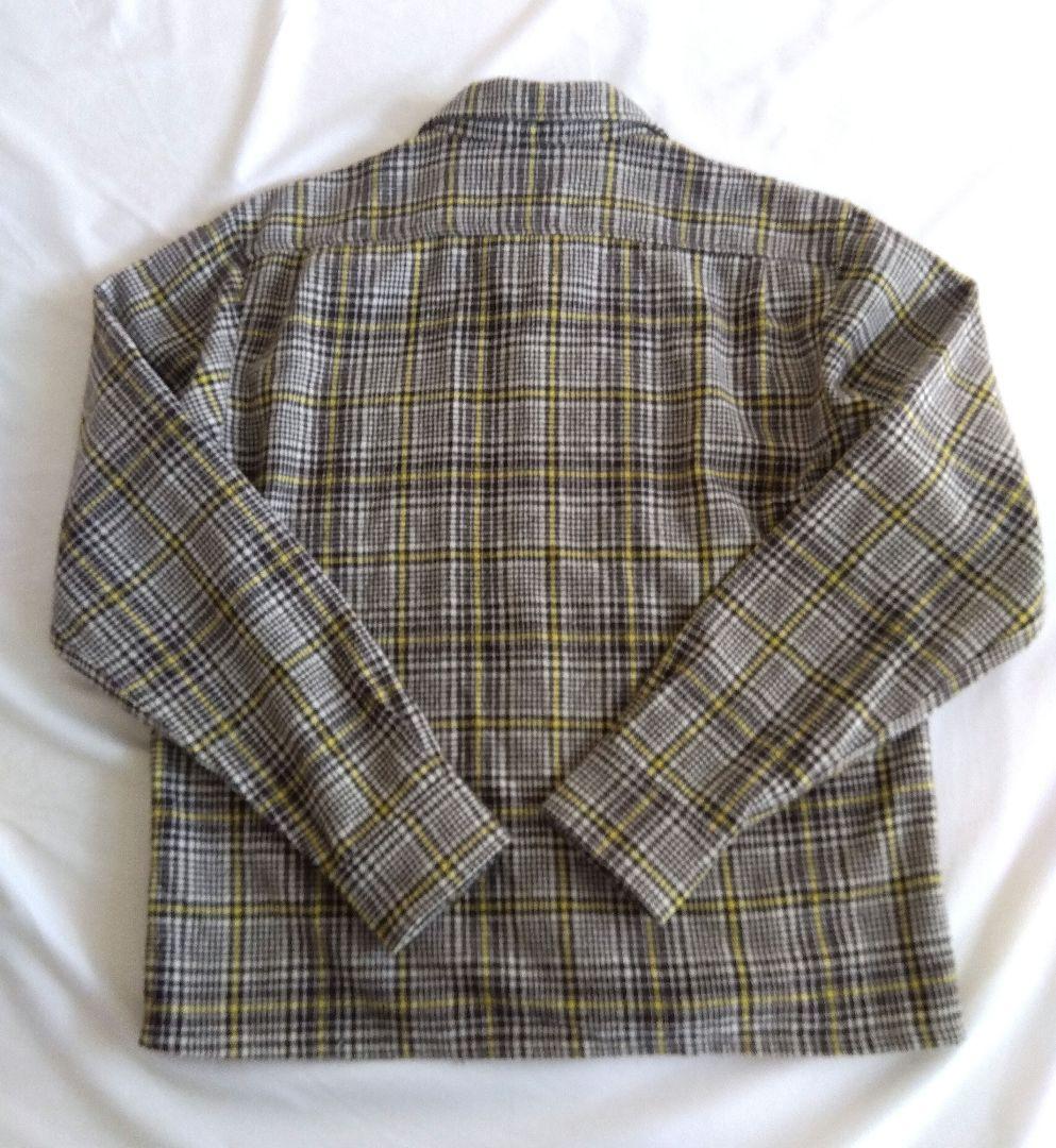 RATS/ チェック柄ネルシャツ/WOOL/ 長袖