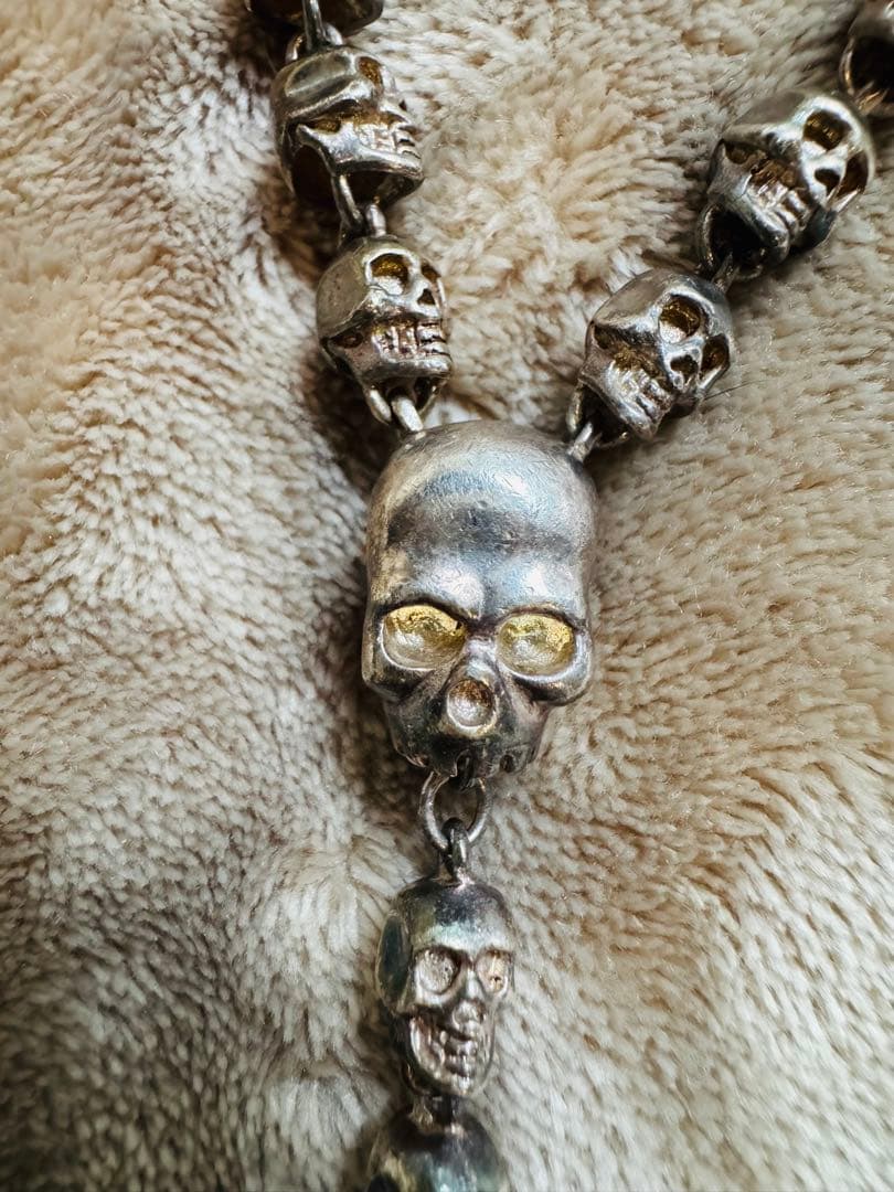 GARRARD ガラード スカルネックレス ジェイド ジャガーコレクション