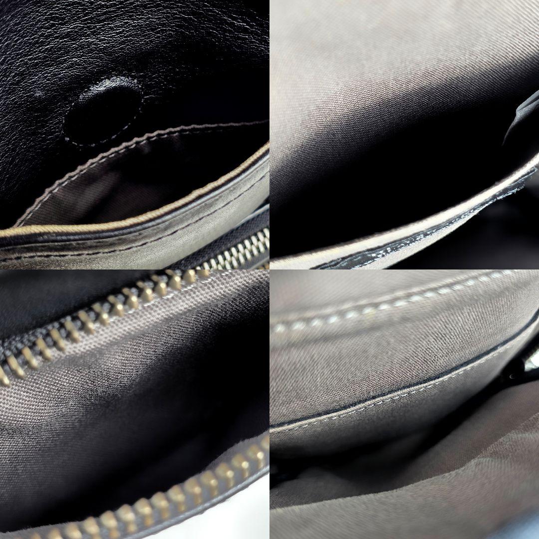 美品 バーバリー ブラックレーベル レザー ボディバッグ ショルダーバッグ