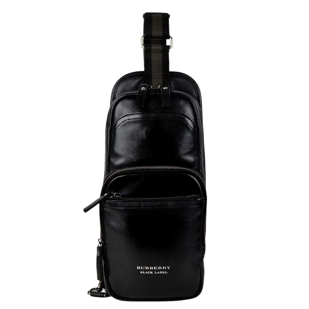 美品 バーバリー ブラックレーベル レザー ボディバッグ ショルダーバッグ
