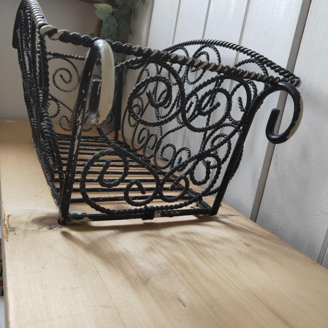 アイアンかご アイアン フランスアンティーク イギリスアンティーク paris