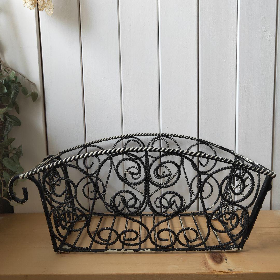 アイアンかご アイアン フランスアンティーク イギリスアンティーク paris