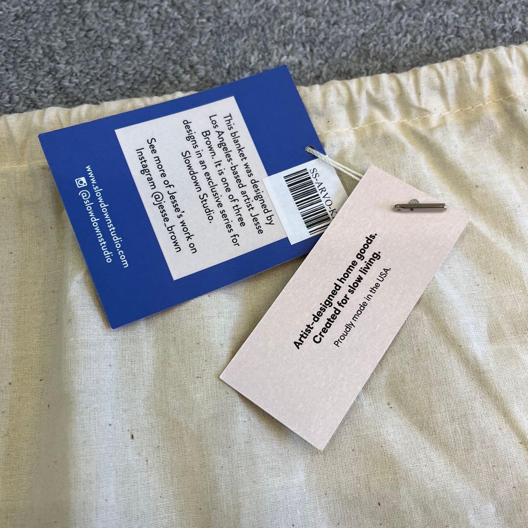 Slowdown Studio ラグマット ブランケット