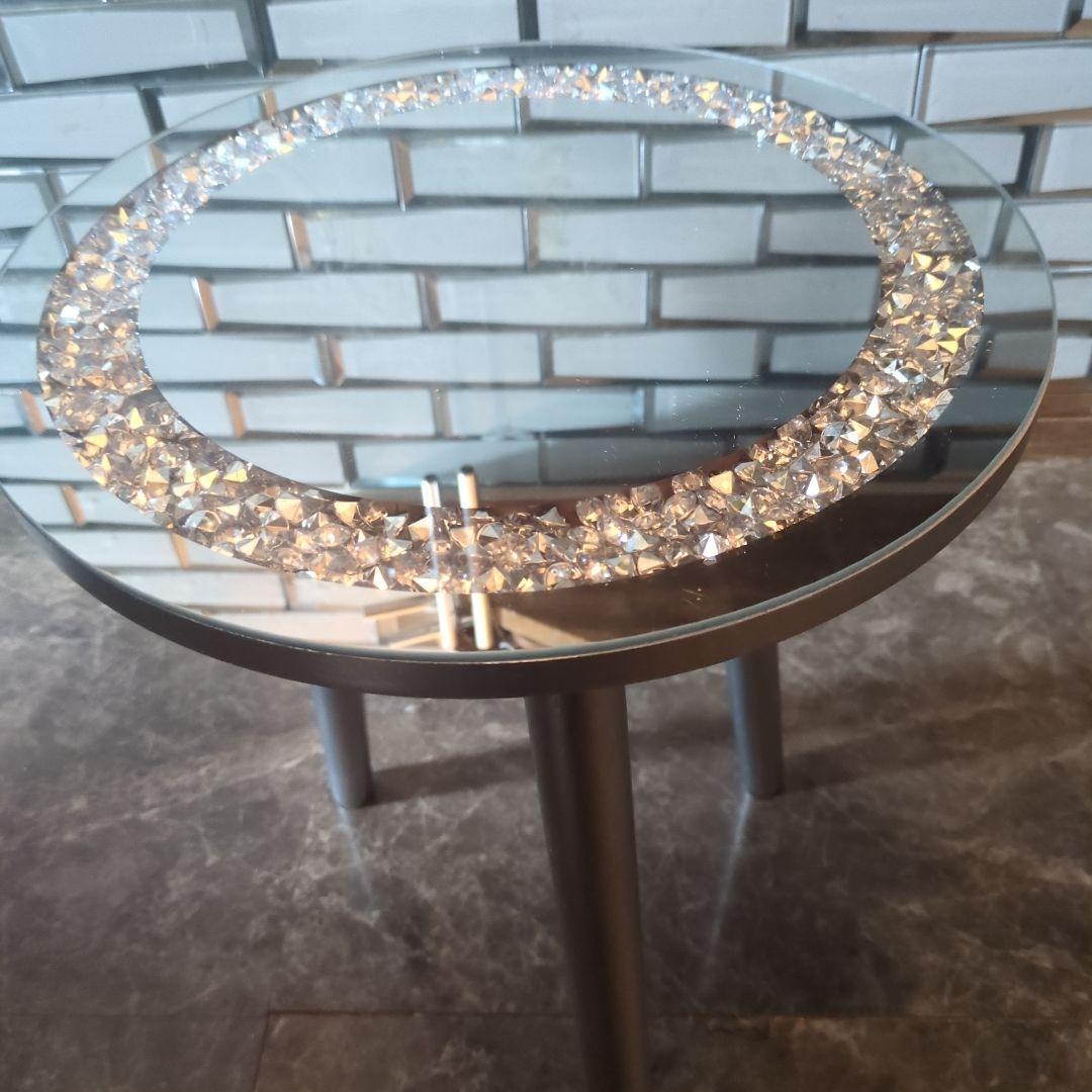 新品♡ミラーサイドテーブル