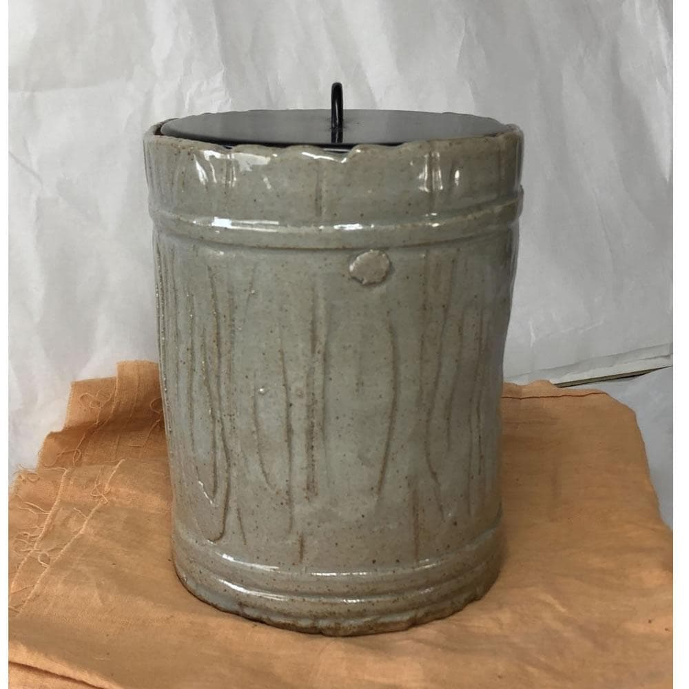 e2786 赤膚焼 奥田木白 水指 合わせ箱 赤膚山 茶道具