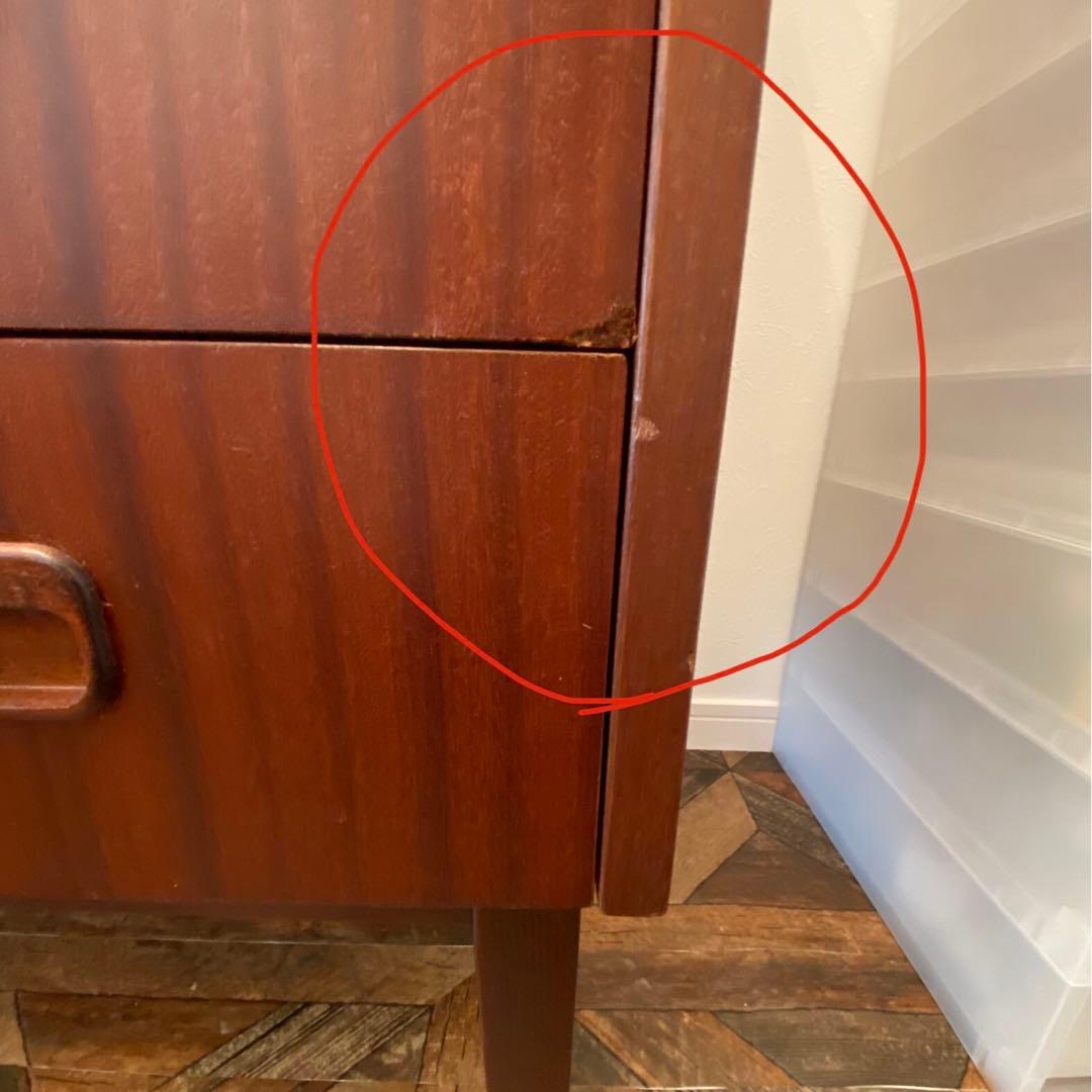 北欧家具　鍵付　スウェーデン　ヴィンテージ　バレル型　ライティングビューロー