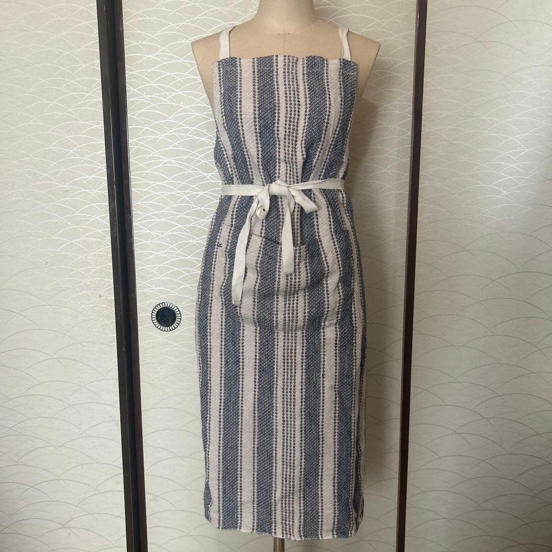 ❤︎ハートの葉っぱ❤︎45R ku.ra.si エプロンと鈴リング