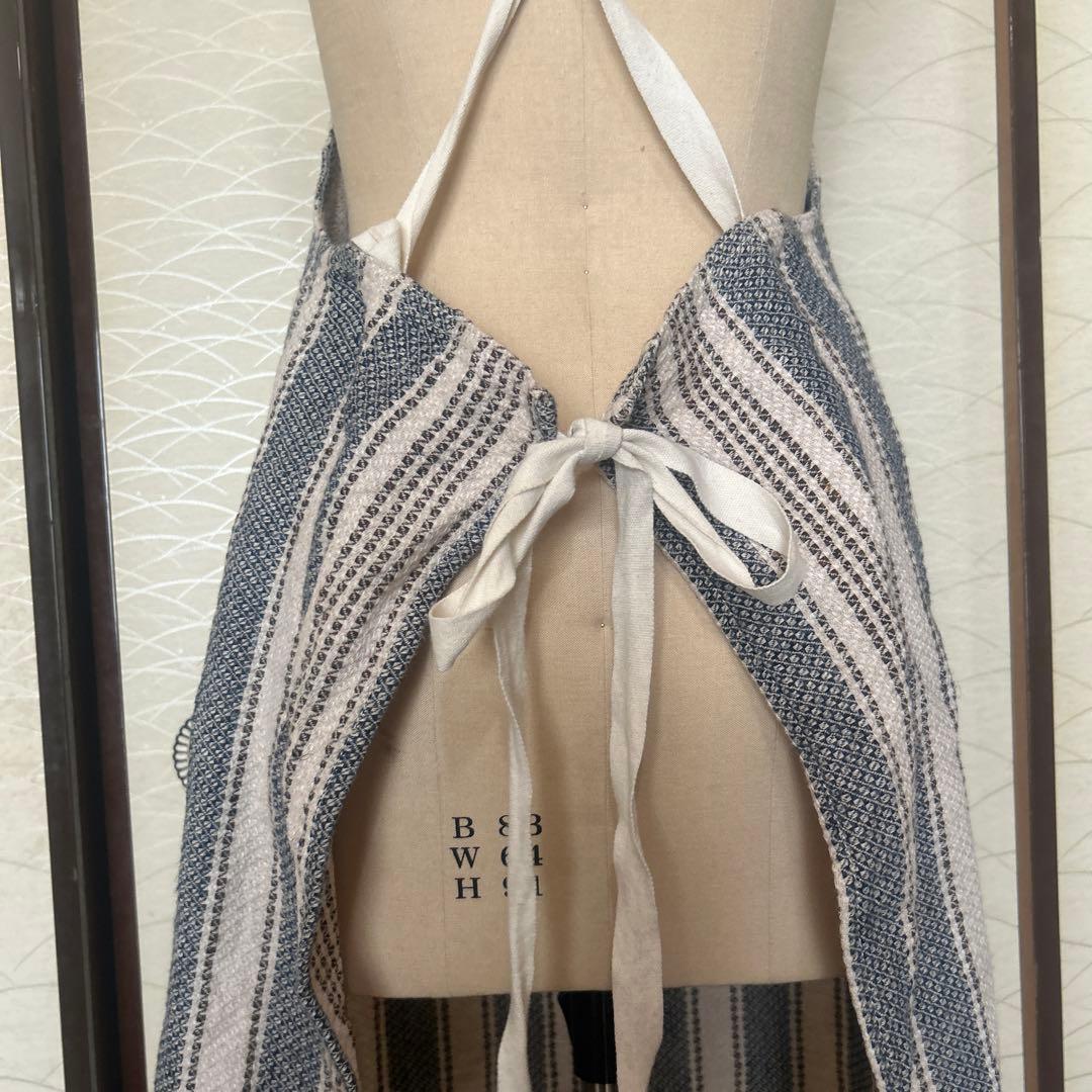 ❤︎ハートの葉っぱ❤︎45R ku.ra.si エプロンと鈴リング