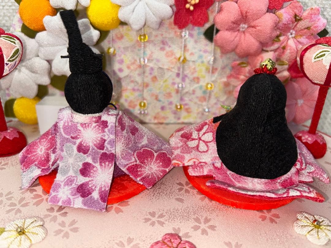 雛人形セット ちりめん
