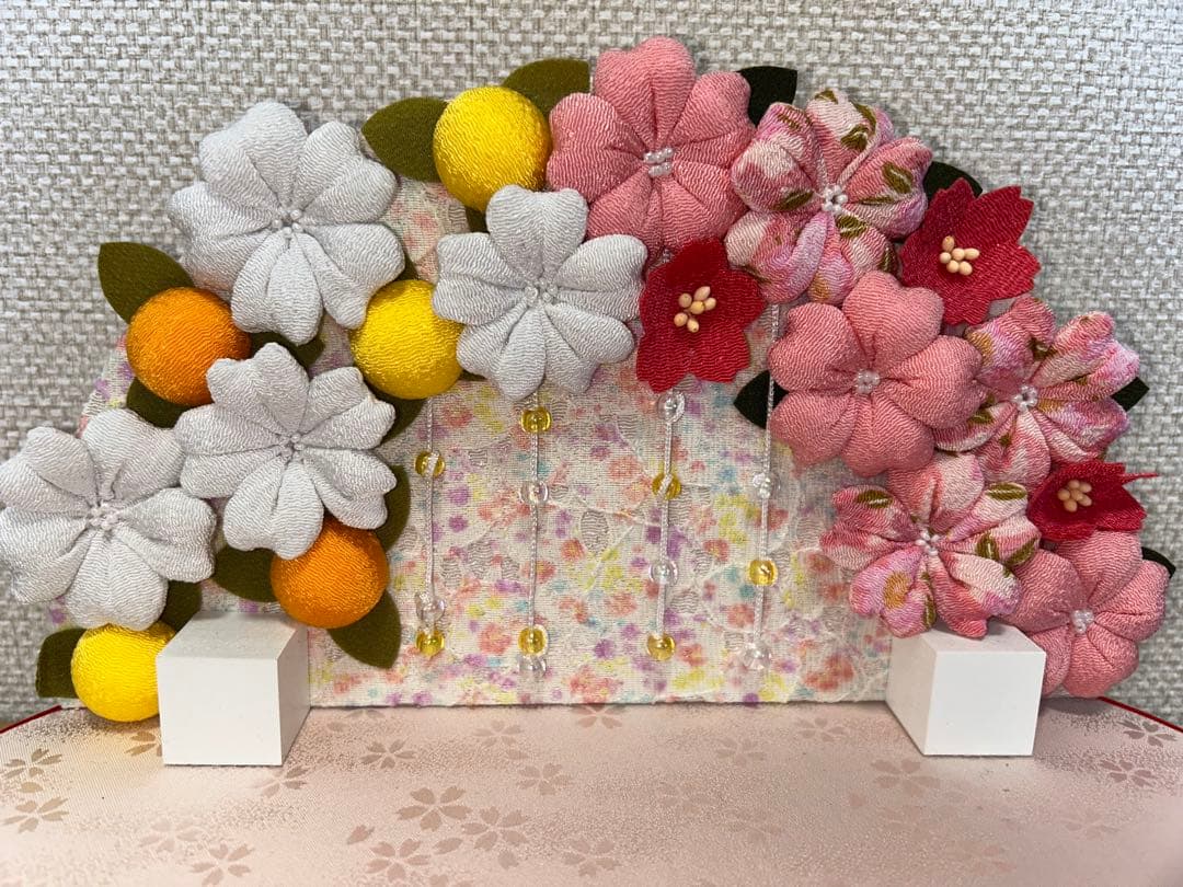 雛人形セット ちりめん