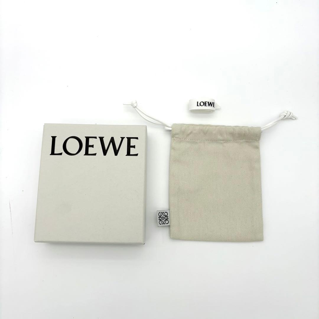 ロエベ 折財布 アナグラム バイフォールド ウォレット コンパクト2495