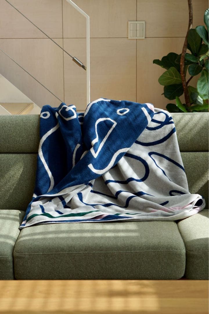 布団・毛布 MYTONE TOWELBLANKET Waltz of the flowers