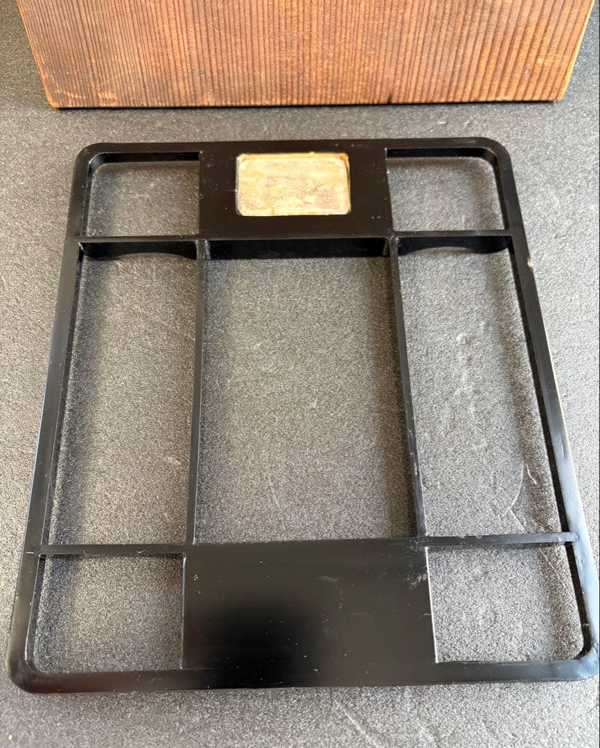 【極美品/希少】時代物 金蒔絵 硯箱 フルセット 鶏竹紋 大正期 骨董