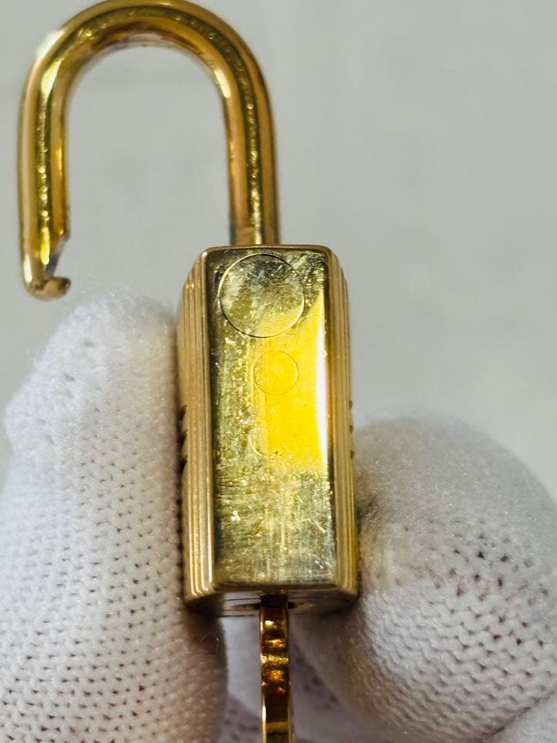 正規品　HERMES エルメス　カデナ　　南京錠　キー　パドロック　No.102