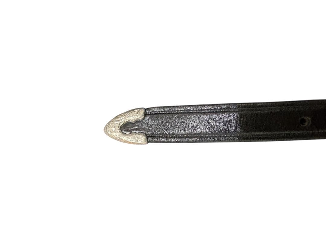 TORY LEATHER/トリーレザー 3ピースシルバーバックルベルト