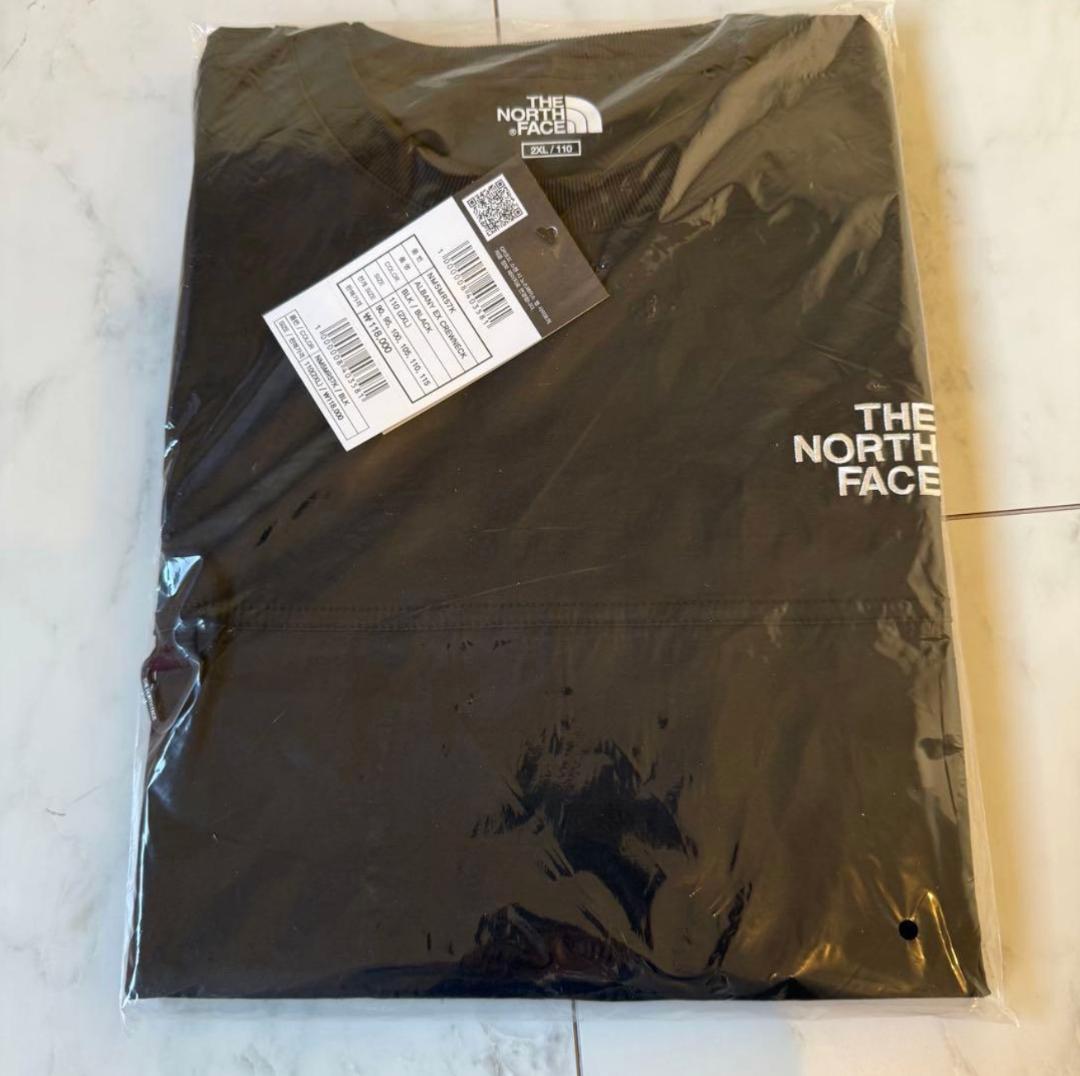 【韓国限定】ノースフェイス ⭐️ALBANY EX CREWNECK ロンT