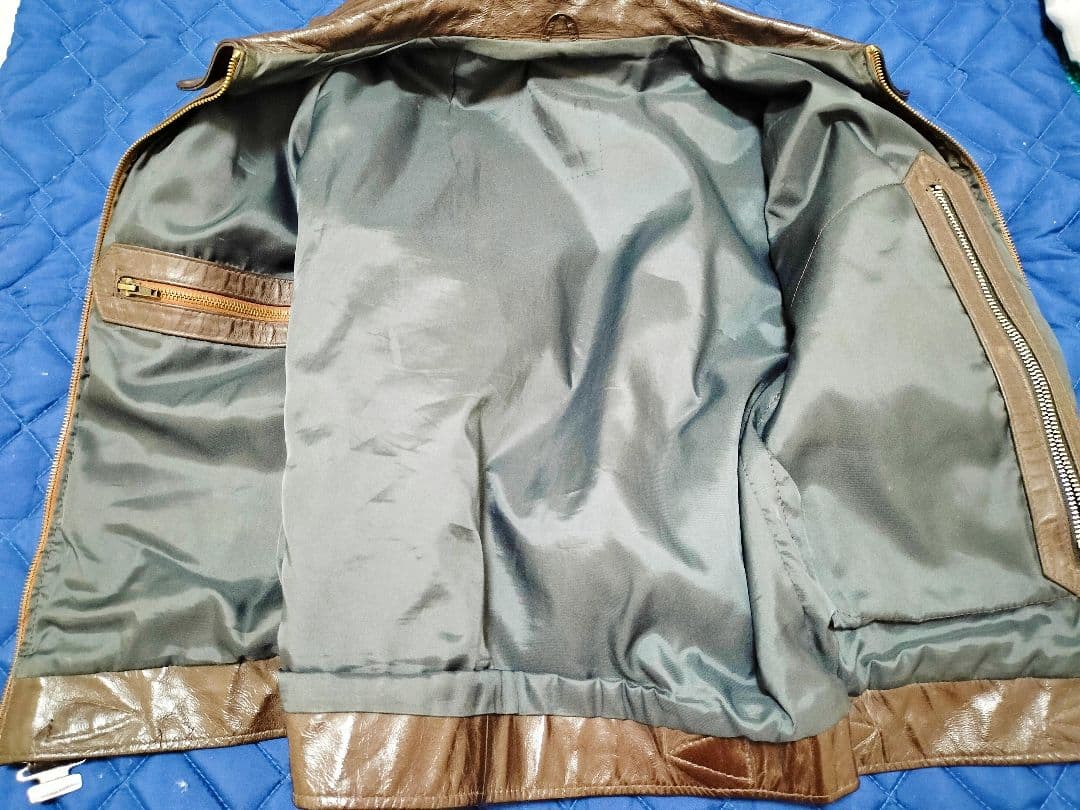 ドイツ軍　ドイツ空軍　フライトジャケット　革ジャン　革　ジャケット　ww2