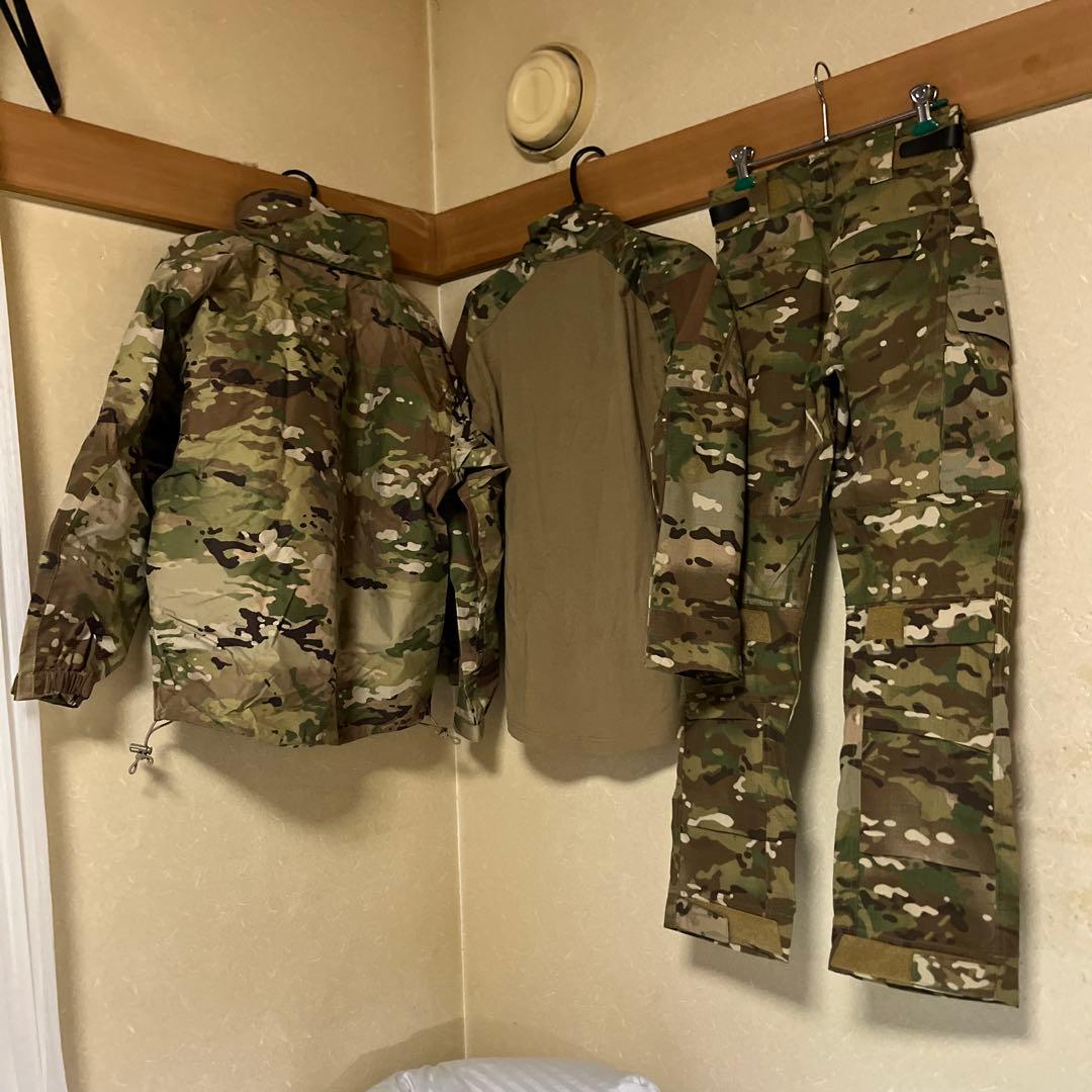 は*つ様 マルチカム コンバットシャツ・パンツ ゴアテックスジャケット セット