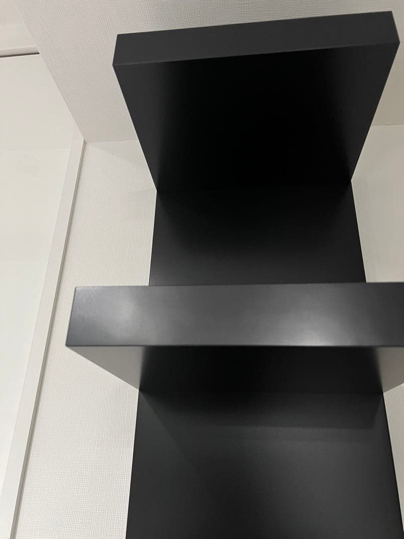 ●●●IKEAウォールシェルフユニットLACKラック黒●●●