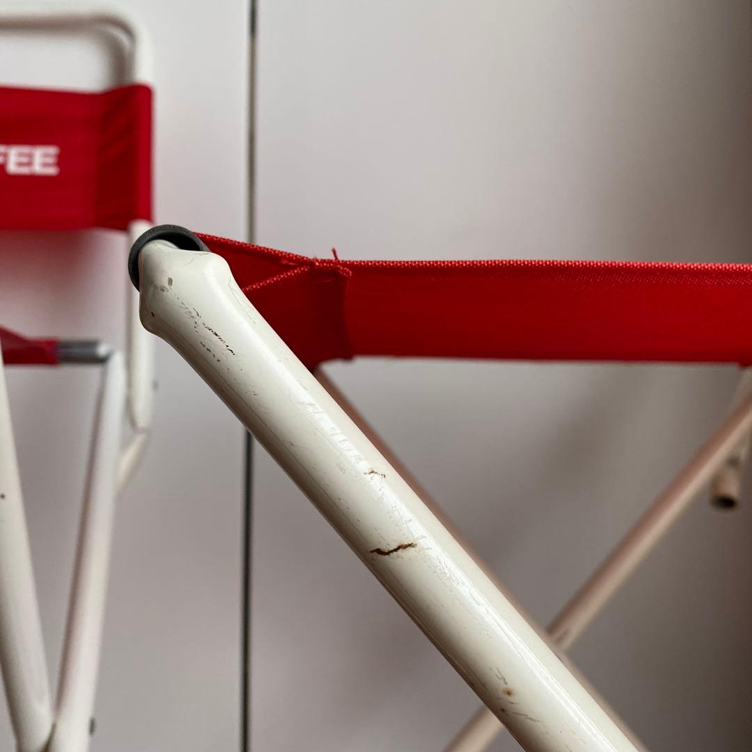 UCC COFFEE アウトドア チェア イス 椅子 キャンプ レトロ 昭和