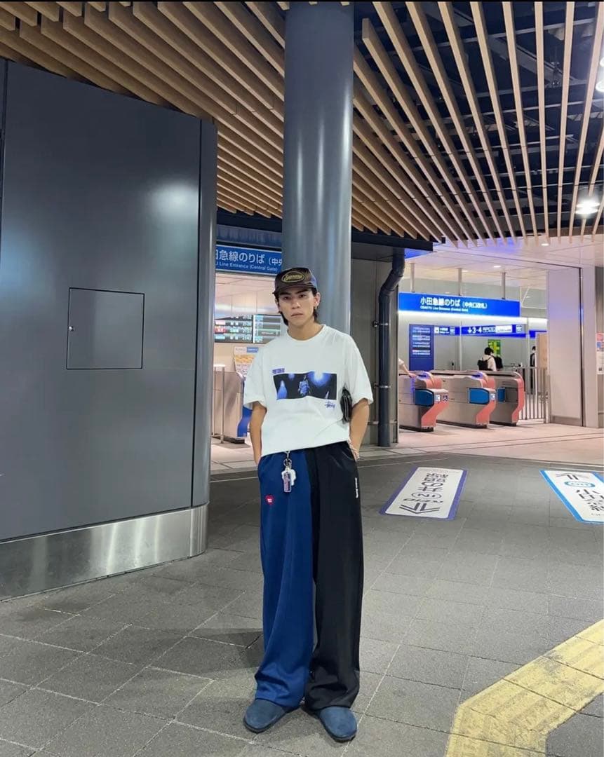 student apathy バイカラーパンツ