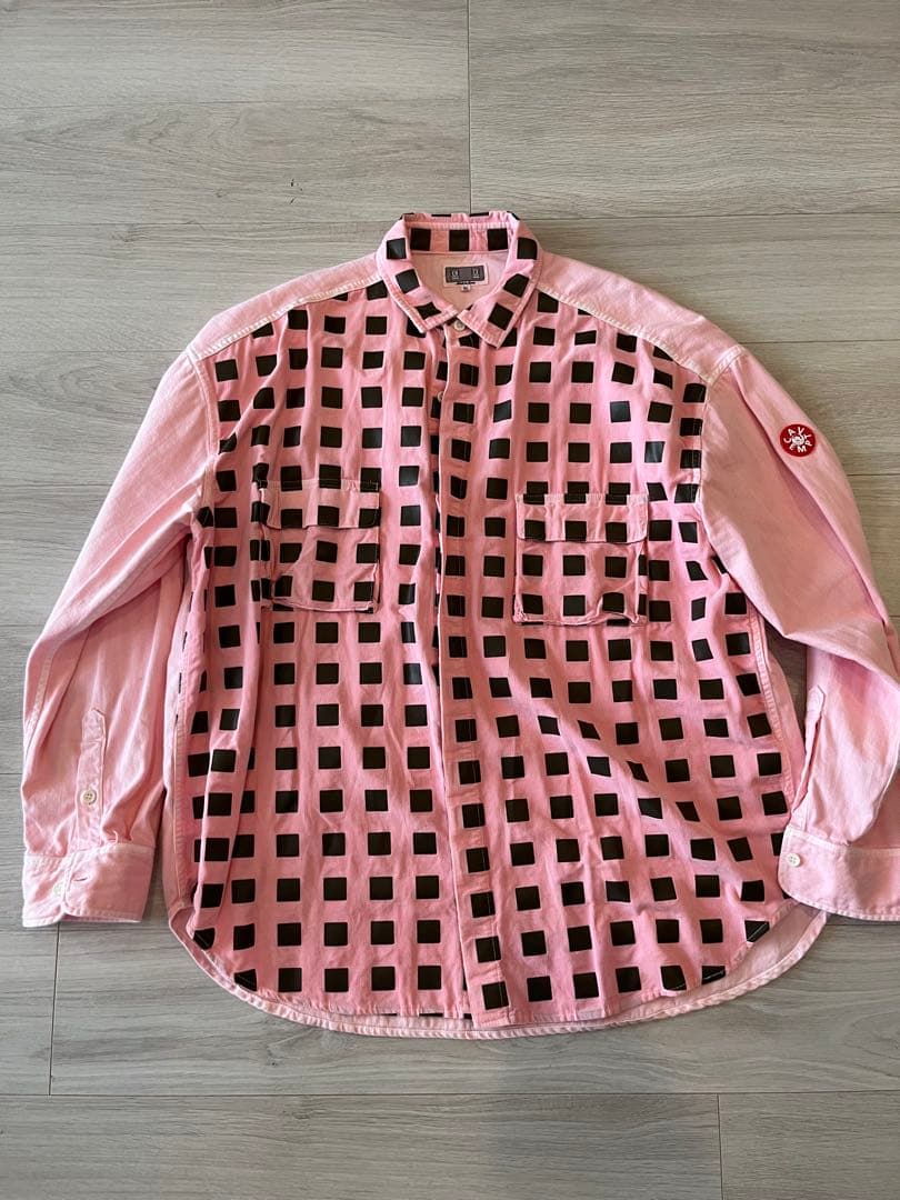 美品 C.E cavempt OVERDYE CODE BIG SHIRT XL