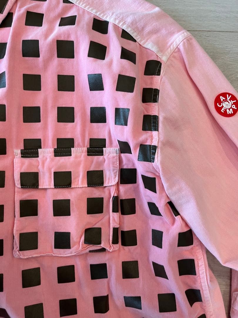 美品 C.E cavempt OVERDYE CODE BIG SHIRT XL