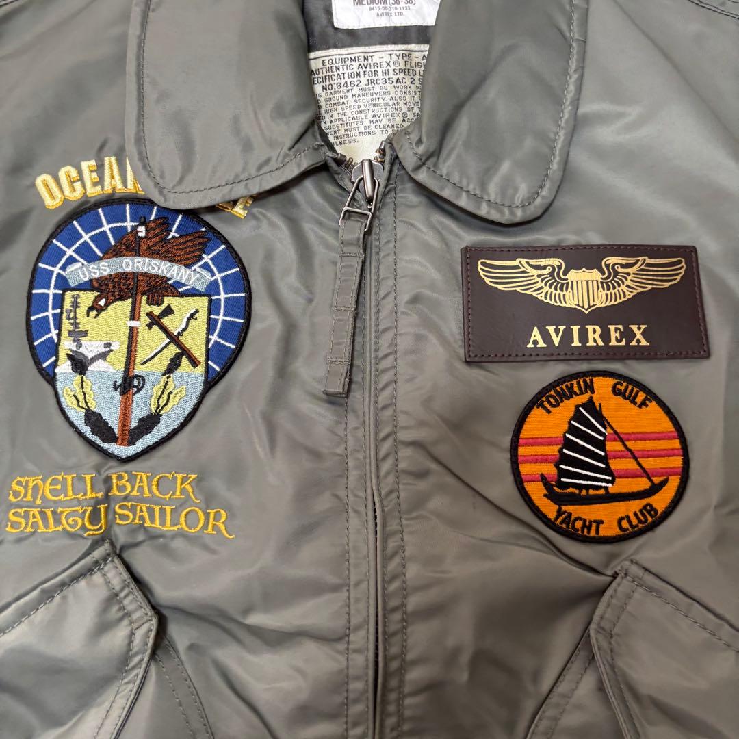 AVIREXアヴィレックス　CWU-36Pオーシャンイーグル フライトジャケット