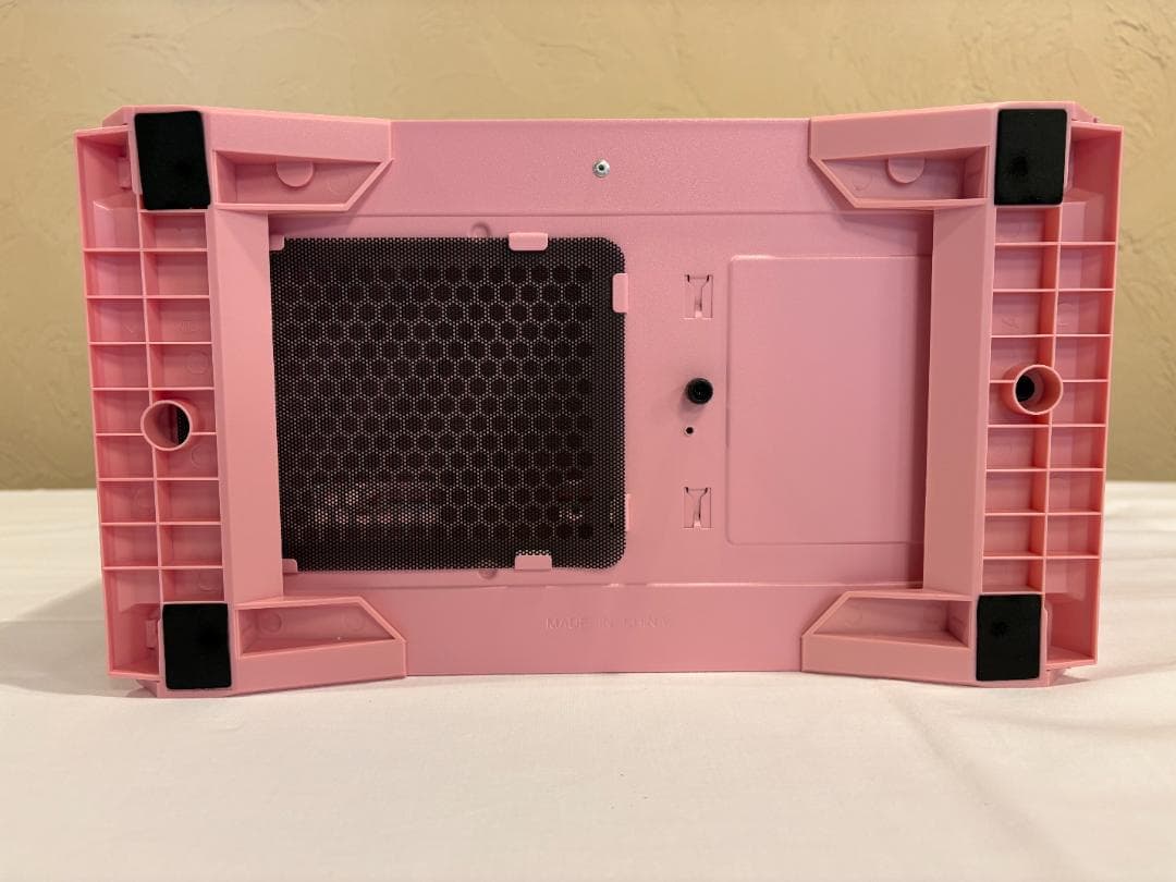 【美品】DLM 22 桜色 ピンク 自作PCケース ガラスパネル