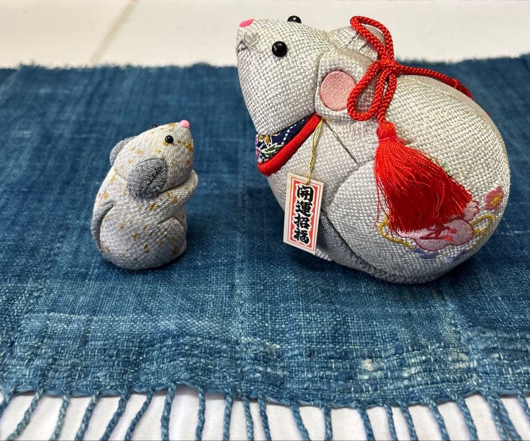 木目込み人形12干支親子