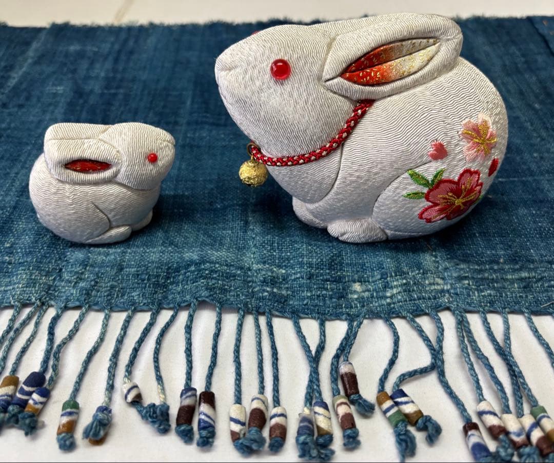 木目込み人形12干支親子