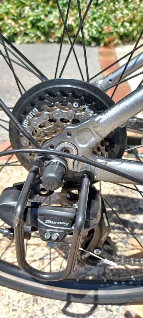 子供　スレイド　クロスバイク　26インチバスケット付き