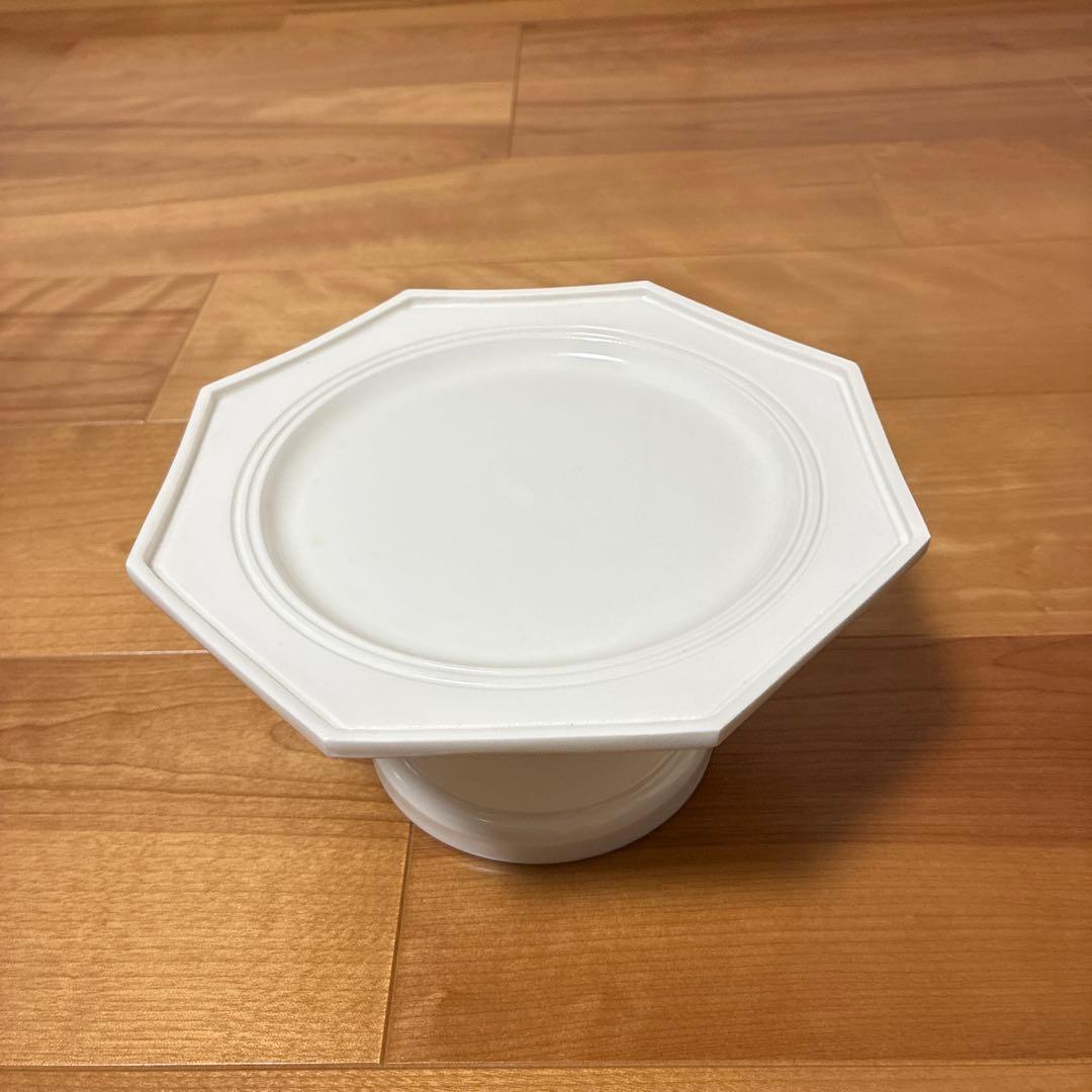 濱岡健太郎さんの8角形コンポート21cm/艶 新品、未使用