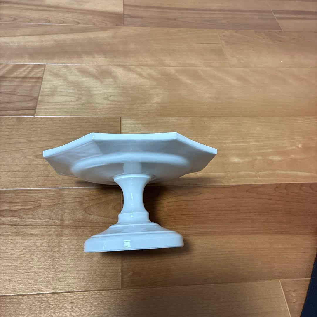 濱岡健太郎さんの8角形コンポート21cm/艶 新品、未使用　本日お値下げ