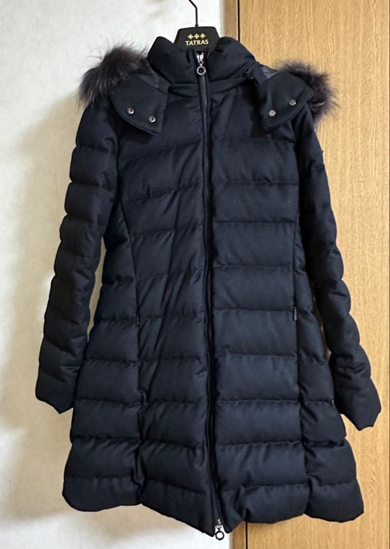 TATRAS タトラス　ラビアナ　02 ブラック ロング ダウン ジャケット