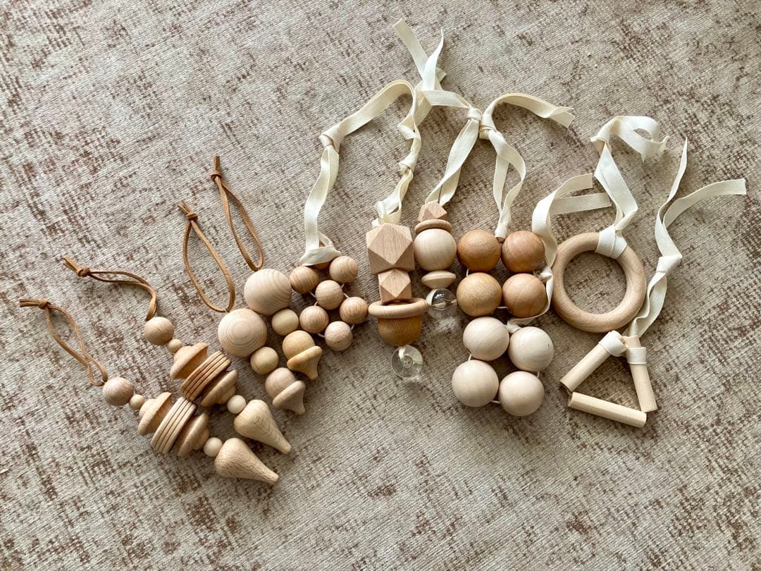 クリスマス 木製オーナメント