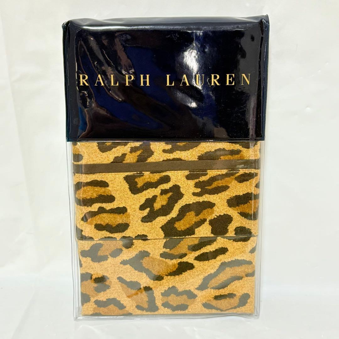Ralph Lauren ラルフローレン　ピローシャム　レオパード　豹柄